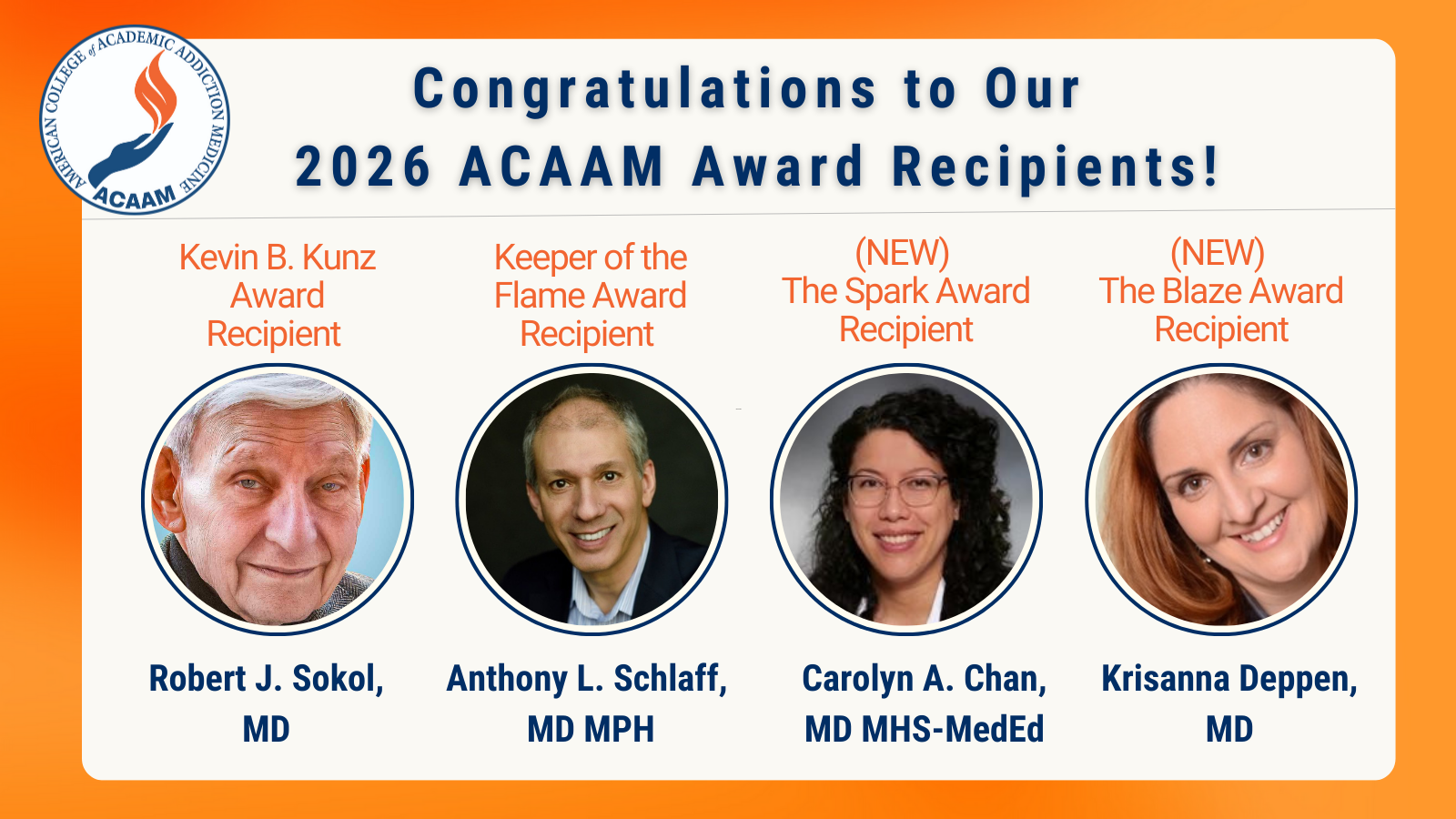 2026 Award Recipients