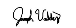 Joseph Valdez Signature